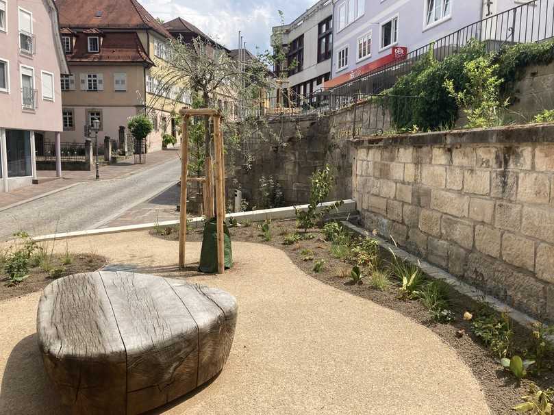 Am Hölderlinhaus wurde für das Herstellen der Baumquartiere das „Stockholmer Prinzip“ angewendet. | Foto: Müller/Koeber Landschaftsarchitektur Am Hölderlinhaus wurde für das Herstellen der Baumquartiere das „Stockholmer Prinzip“ angewendet. | Foto: Müller/Koeber Landschaftsarchitektur