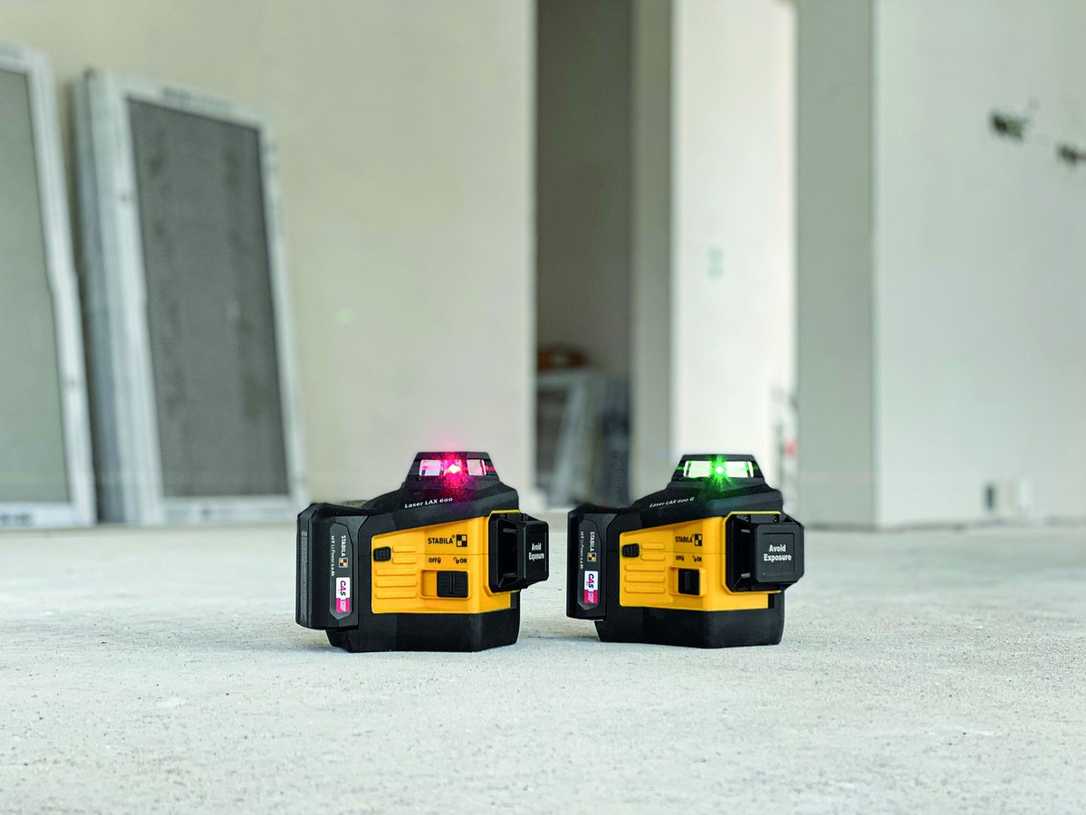 Nordbau 2023: Stabila präsentiert Multilinien-Laser für effizientes Nivellieren Nordbau 2023: Stabila präsentiert Multilinien-Laser für effizientes Nivellieren