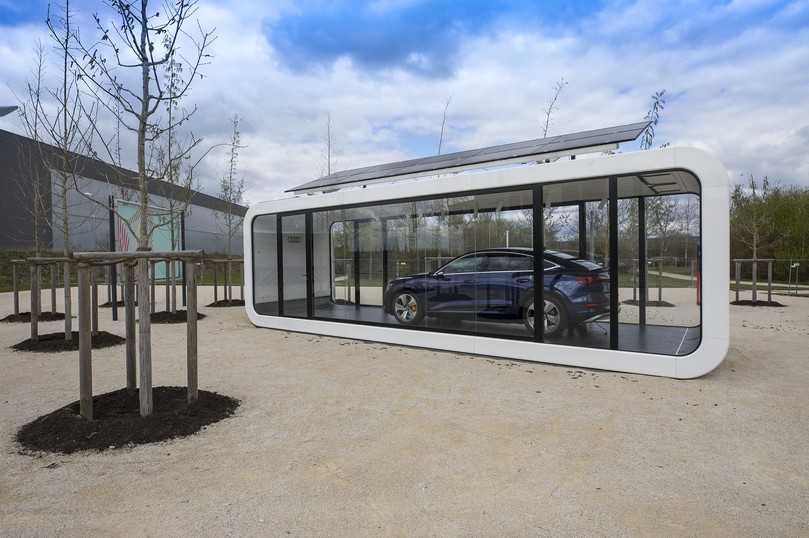 Ausstellungspavillon-"Coodo" von Audi. | Foto: Audi AG Ausstellungspavillon-"Coodo" von Audi. | Foto: Audi AG
