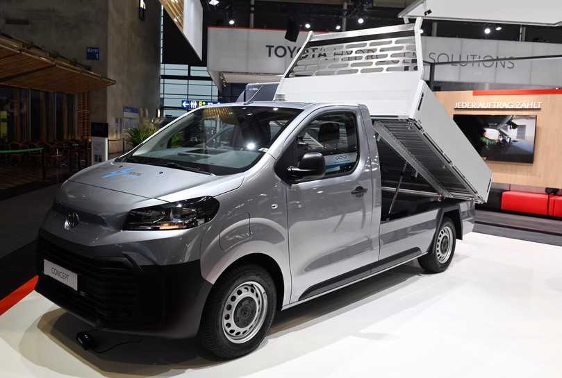 Toyota Proace Kipper-Concept | Foto: QUATEX Toyota Proace Kipper-Concept | Foto: QUATEX