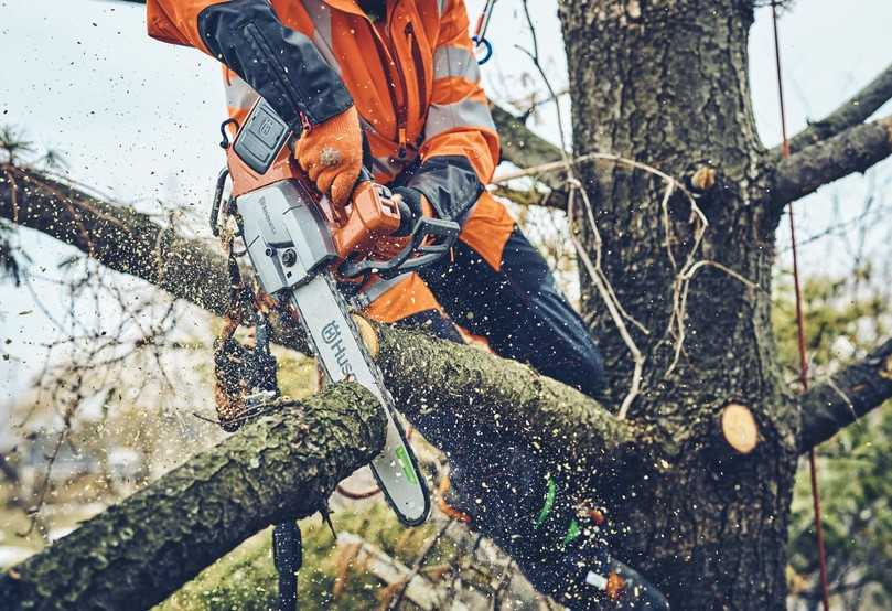 Mit der T542i XP und 542i XP stellt Husqvarna auf der Demopark nach eigenen Angaben die weltweit erste Akku-Kettensäge mit Kupplung vor. | Foto: Husqvarna Mit der T542i XP und 542i XP stellt Husqvarna auf der Demopark nach eigenen Angaben die weltweit erste Akku-Kettensäge mit Kupplung vor. | Foto: Husqvarna