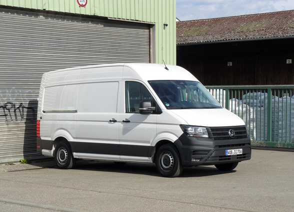 Nummer sicher: Der VW Crafter im GaLaBau-Test Nummer sicher: Der VW Crafter im GaLaBau-Test
