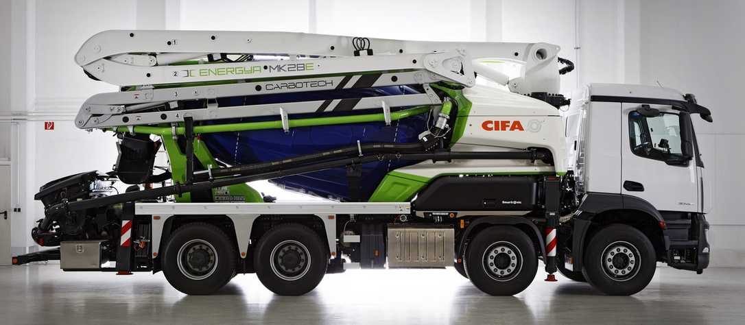 Bauma 2022: Cifa erweitert hybrid-elektrische Energya-Reihe Bauma 2022: Cifa erweitert hybrid-elektrische Energya-Reihe