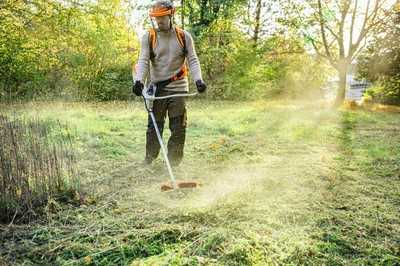Akku-Motorsense von Stihl für Profis und Heimwerker