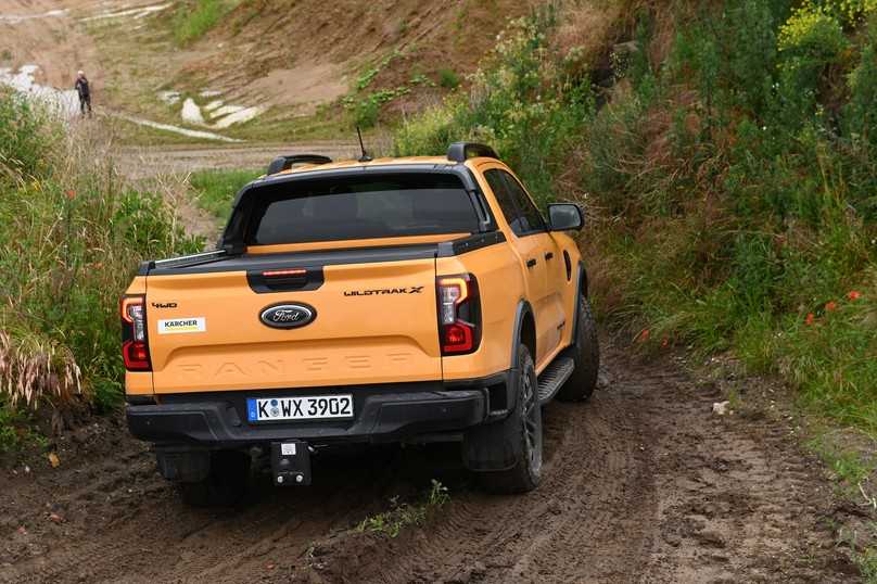 Ford Ranger im Test der B_I MEDIEN: Es geht steil - kein Problem für den Wildtrak X. | Foto: Frank Hausmann Ford Ranger im Test der B_I MEDIEN: Es geht steil - kein Problem für den Wildtrak X. | Foto: Frank Hausmann