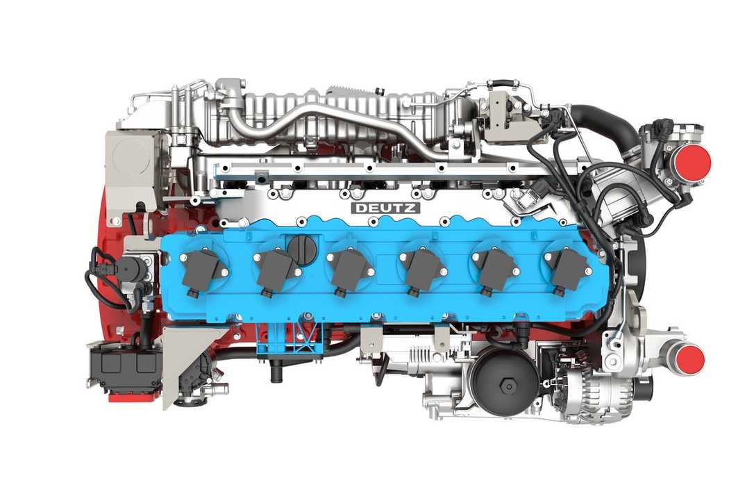 Deutz AG in Köln entwickelt Wasserstoffmotor für Baumaschinen Deutz AG in Köln entwickelt Wasserstoffmotor für Baumaschinen