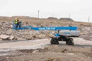 Genie S-65 Trax mit neuem Kettenlaufwerk