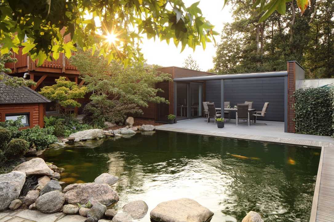 Faserzement: Der Werkstoff eignet sich zur Gestaltung von Dach, Fassade oder Terrasse Faserzement: Der Werkstoff eignet sich zur Gestaltung von Dach, Fassade oder Terrasse