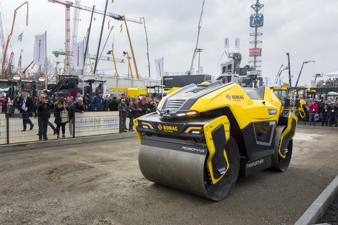 bauma 2022 in München: Assistenzsysteme, ferngesteuerte und autonome Baumaschinen bauma 2022 in München: Assistenzsysteme, ferngesteuerte und autonome Baumaschinen