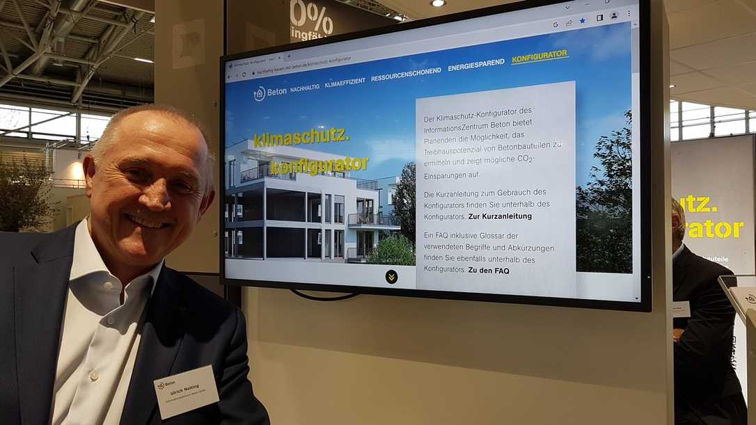 BAU 2023: Klimaschutz-Konfigurator für nachhaltiges Bauen mit Beton BAU 2023: Klimaschutz-Konfigurator für nachhaltiges Bauen mit Beton
