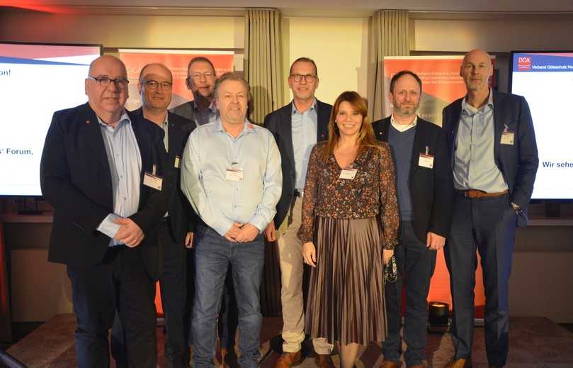 Vorstand und Geschäftsführer des DCA (v.l.): Ronald Siebel, Dietmar Quante, Jörg Himmerich, Scott Stone, Marc Schnau, Camila Sanchez Prado, Dan Billig, Jorn Stoelinga. Nicht im Bild: Marco Reinhard. | Foto: DCA Vorstand und Geschäftsführer des DCA (v.l.): Ronald Siebel, Dietmar Quante, Jörg Himmerich, Scott Stone, Marc Schnau, Camila Sanchez Prado, Dan Billig, Jorn Stoelinga. Nicht im Bild: Marco Reinhard. | Foto: DCA