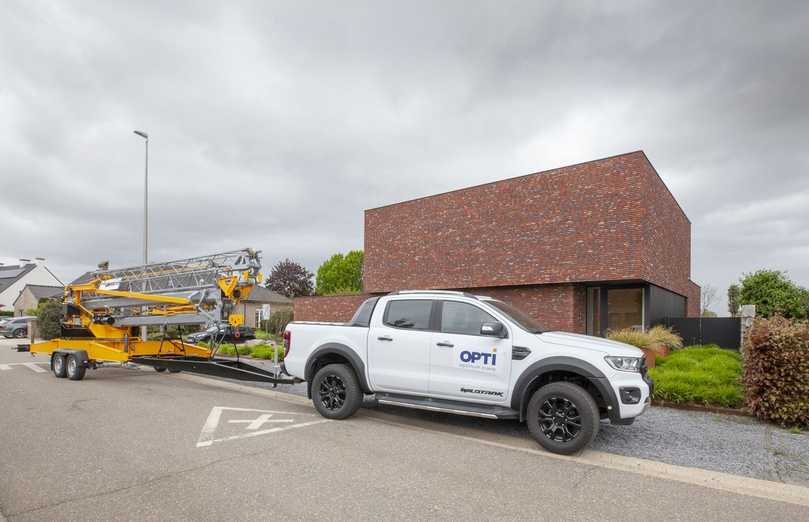 Uperio stellt auf der Nordbau den neuen Opti-Anhängerkran vor. | Foto: Uperio Uperio stellt auf der Nordbau den neuen Opti-Anhängerkran vor. | Foto: Uperio