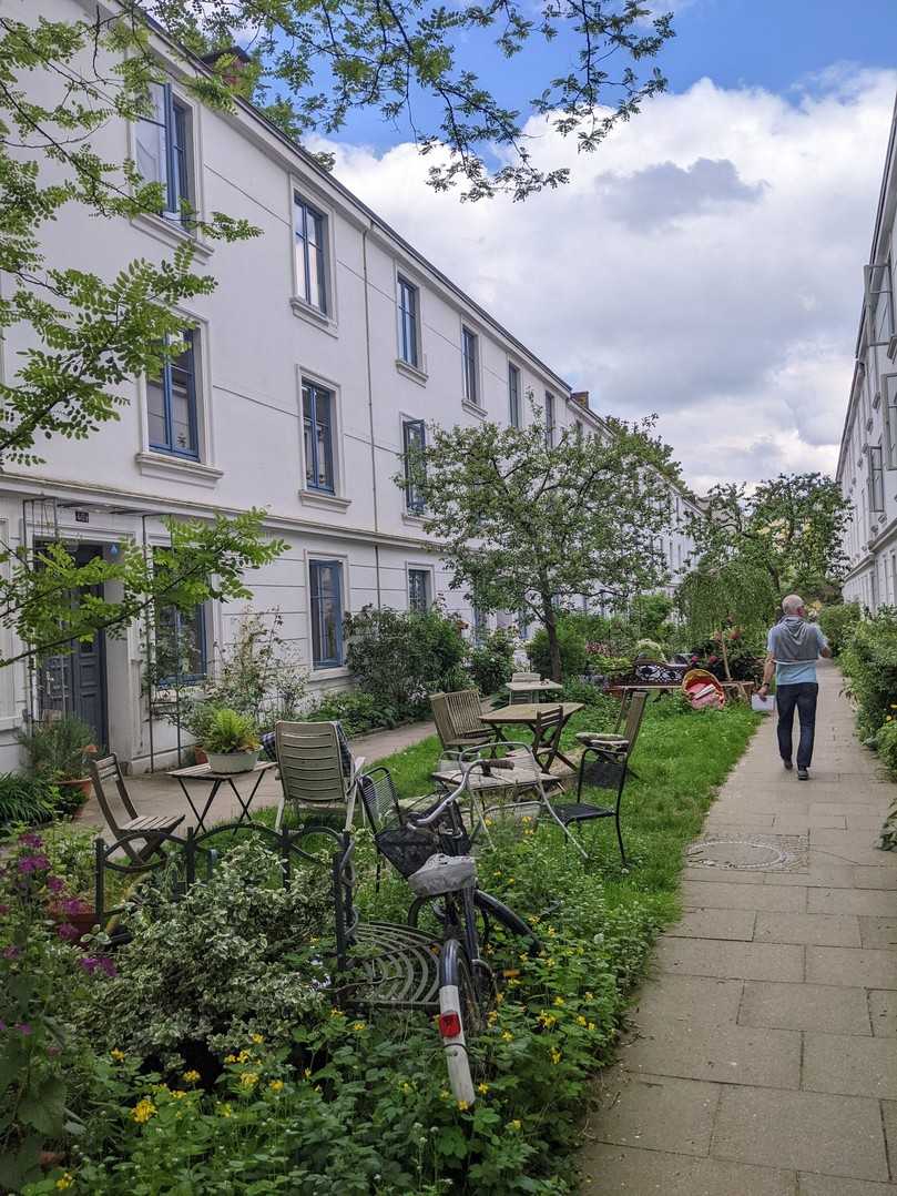 Innenhof in Hamburg | Foto: DWA Innenhof in Hamburg | Foto: DWA