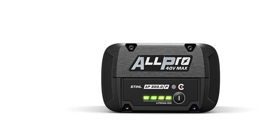 Akku-Technologie im GaLaBau: Stihl Allpro lädt in nur 9 Minuten