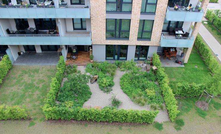 Anspruchsvolle Gartengestaltung im verdichteten Stadtraum Anspruchsvolle Gartengestaltung im verdichteten Stadtraum