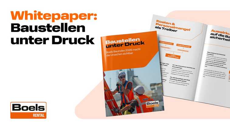 Zeitdruck gefährdet die Arbeitssicherheit auf Baustellen