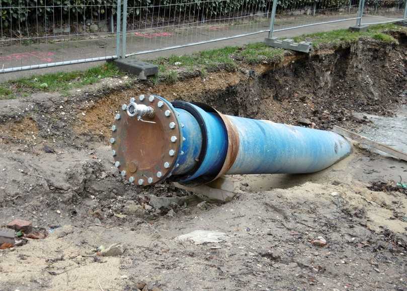 Abb. 12: Rohrleitungsverschluss für Druckprüfung | Foto: VonRoll hydro (deutschland) Abb. 12: Rohrleitungsverschluss für Druckprüfung | Foto: VonRoll hydro (deutschland)