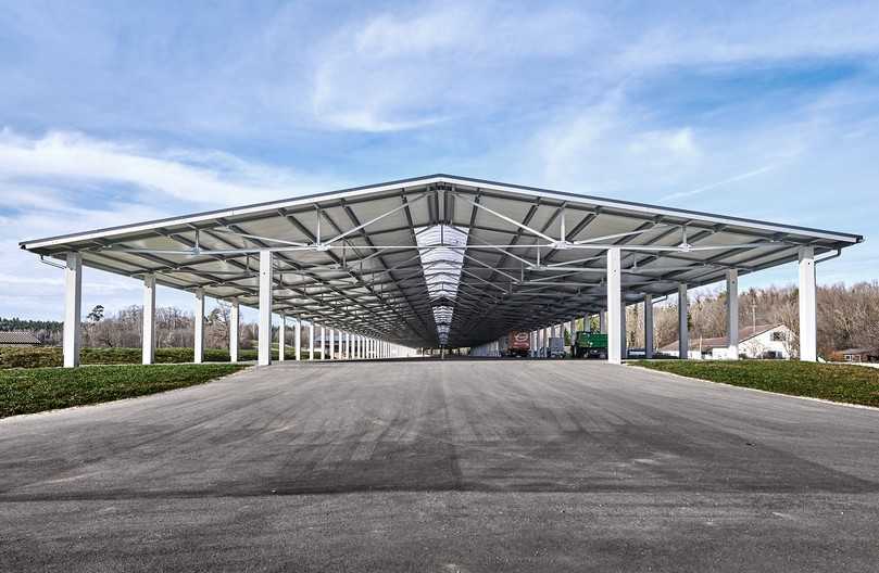 Biedenkapp Stahlbau wurde für die Halle für autonomes Fahren mit R30-Brandschutz durch Feuerverzinken mit einer Belobigung in der Kategorie Architektur ausgezeichnet. | Foto: Henry M. Linder Biedenkapp Stahlbau wurde für die Halle für autonomes Fahren mit R30-Brandschutz durch Feuerverzinken mit einer Belobigung in der Kategorie Architektur ausgezeichnet. | Foto: Henry M. Linder