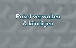 Paket verwalten & kündigen