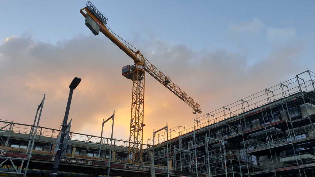Baujunktur: Umsatzesrückgang im Vergleich zum Vorjahresmonat von 5,1 Prozent Baujunktur: Umsatzesrückgang im Vergleich zum Vorjahresmonat von 5,1 Prozent