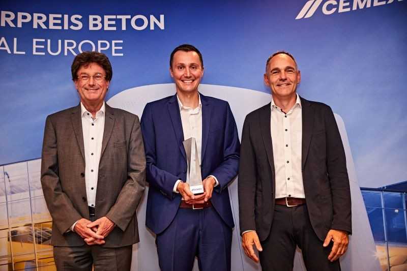 Tobias Schack gewinnt den Cemex Förderpreis Beton 2022 Tobias Schack gewinnt den Cemex Förderpreis Beton 2022