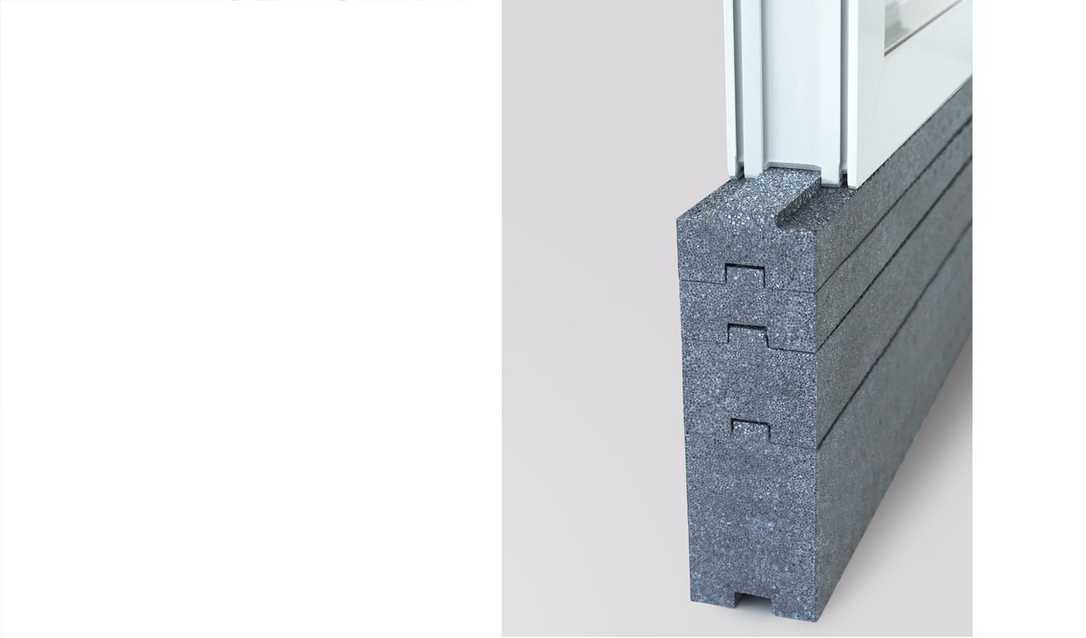 Neues Unterbauprofil für bodentiefe Fenster und Türen in WDVS Neues Unterbauprofil für bodentiefe Fenster und Türen in WDVS