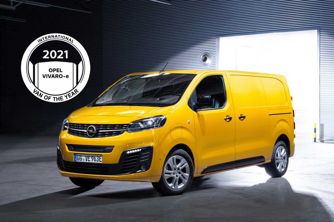 Ausgezeichnet: Opel Vivaro-e ist „Van of the Year 2021“ Ausgezeichnet: Opel Vivaro-e ist „Van of the Year 2021“