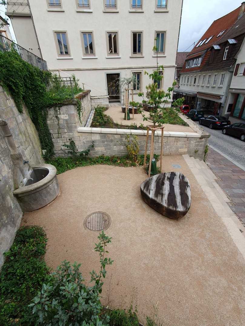 Noch ist alles frisch angelegt und das Grün muss sich noch entfalten. | Foto: Kleinwächter Noch ist alles frisch angelegt und das Grün muss sich noch entfalten. | Foto: Kleinwächter