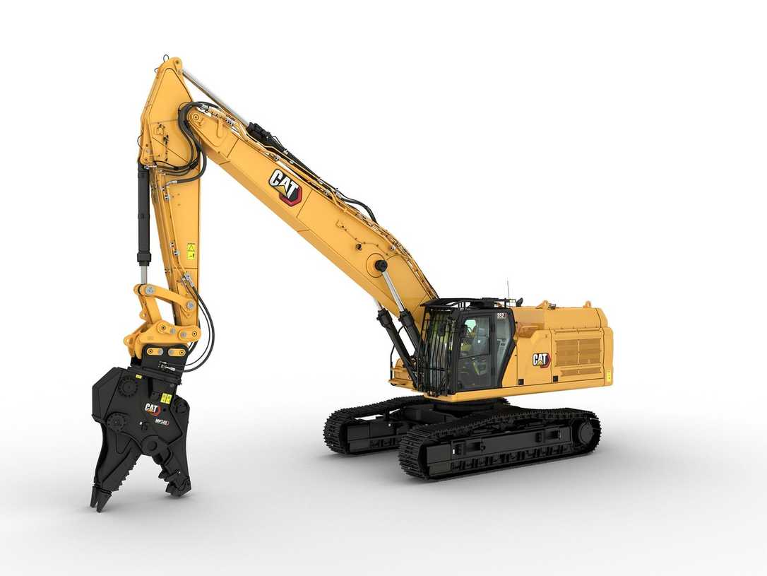 Cat Kettenbagger 352 mit geradem Ausleger für Abbruch und Erdbau Cat Kettenbagger 352 mit geradem Ausleger für Abbruch und Erdbau