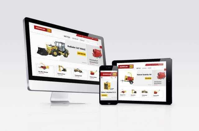 Zeppelin Rental startet Online-Miete Zeppelin Rental startet Online-Miete