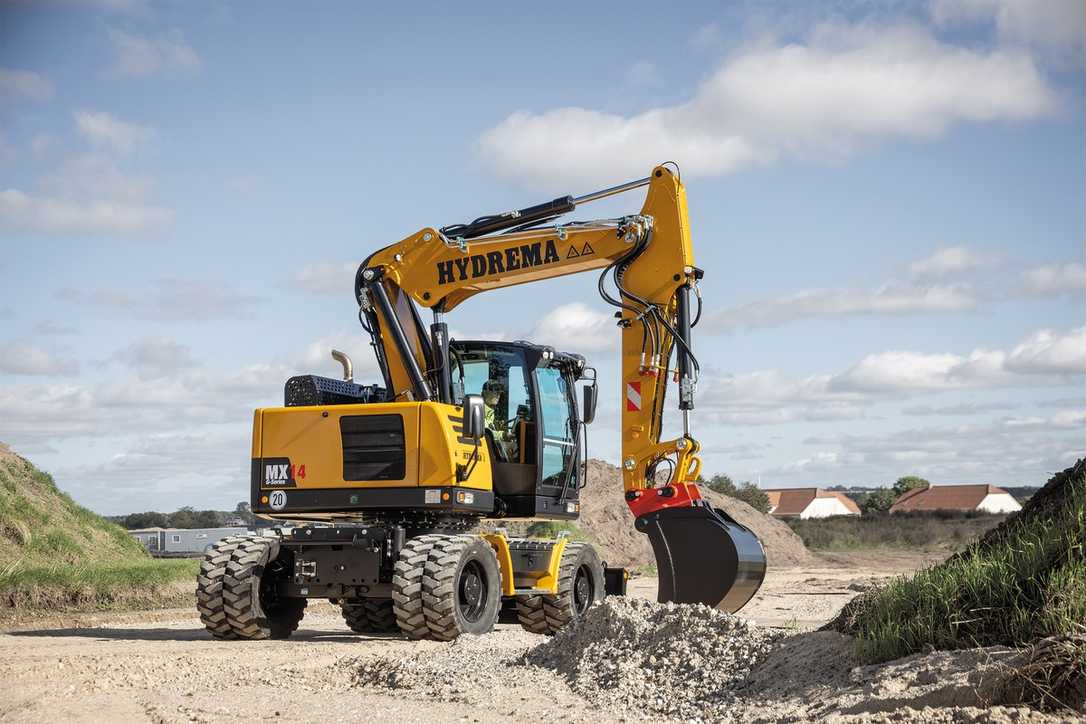 bauma 2022: Hydrema zeigt stärksten Mobilbagger der 14-Tonnen-Klasse bauma 2022: Hydrema zeigt stärksten Mobilbagger der 14-Tonnen-Klasse