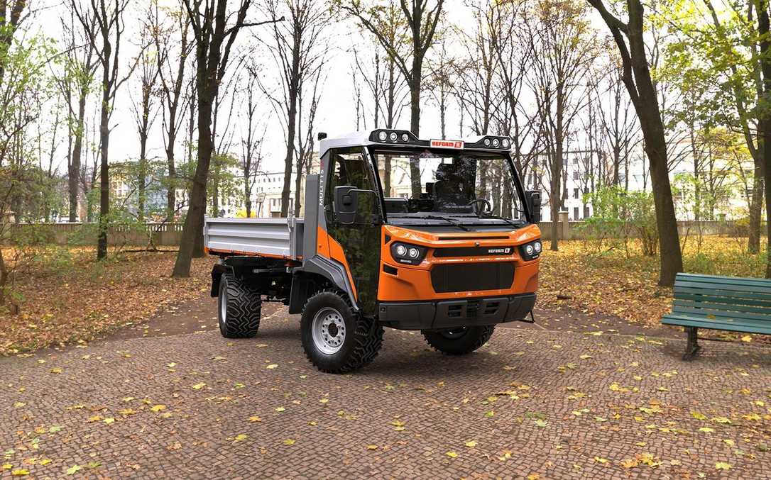 Muli T15 V von Reform für Winterdienst und Steilgelände Muli T15 V von Reform für Winterdienst und Steilgelände