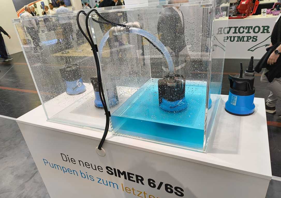 Simer 6-Pumpen: Neue Flachabsauger für geringe Wasserhöhen Simer 6-Pumpen: Neue Flachabsauger für geringe Wasserhöhen