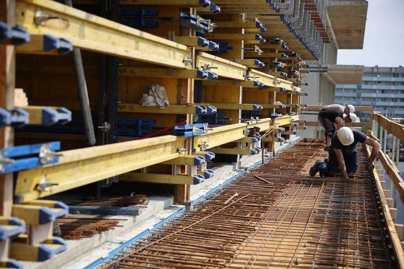 Schöck Isokorb XT Typ K-O lässt sich optimal in kurzer Einbautiefe in der Decke verankern. | Foto: Schöck Bauteile GmbH Schöck Isokorb XT Typ K-O lässt sich optimal in kurzer Einbautiefe in der Decke verankern. | Foto: Schöck Bauteile GmbH