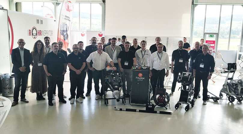 Das Team des ersten IMS Pipe Days | Foto: IMS Robotics Das Team des ersten IMS Pipe Days | Foto: IMS Robotics