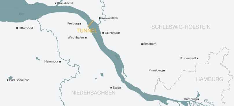 Netzbetreiber Tennet TSO GmbH hat den Porr Tunnelbau mit dem anspruchsvollen Bauprojekt der SuedLink Elbquerung zwischen Schleswig Holstein und Niedersachsen beauftragt. | Foto: bb Netzbetreiber Tennet TSO GmbH hat den Porr Tunnelbau mit dem anspruchsvollen Bauprojekt der SuedLink Elbquerung zwischen Schleswig Holstein und Niedersachsen beauftragt. | Foto: bb