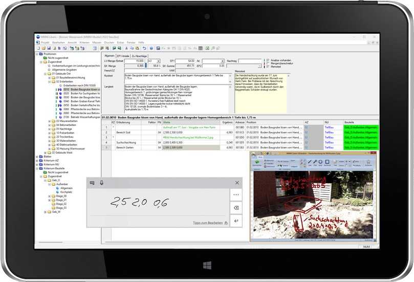 Anmerkungen und Fotos lassen sich in MWM-Libero einfach zu den Positionen hinzufügen. Das erleichtert die Dokumentation für die Rechnungslegung. | Foto: MWM Software & Beratung GmbH Anmerkungen und Fotos lassen sich in MWM-Libero einfach zu den Positionen hinzufügen. Das erleichtert die Dokumentation für die Rechnungslegung. | Foto: MWM Software & Beratung GmbH