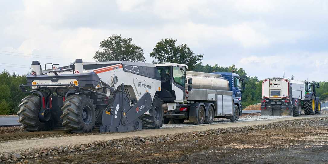 Wirtgen Rock Crusher WRC 240i Bodenstabilisierer kommt neu auf den Markt Wirtgen Rock Crusher WRC 240i Bodenstabilisierer kommt neu auf den Markt