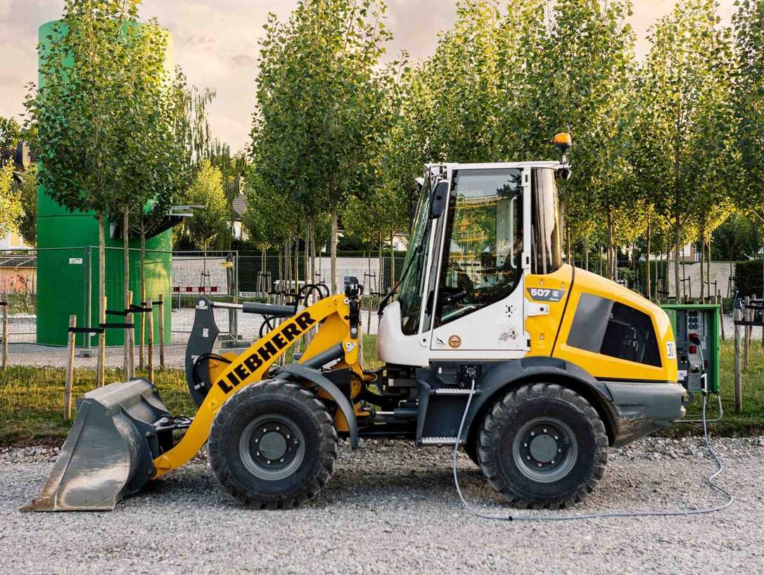 Liebherr Elektro-Radlader L 507 E mit Lithium-Ionen-Akku startet in den Verkauf Liebherr Elektro-Radlader L 507 E mit Lithium-Ionen-Akku startet in den Verkauf