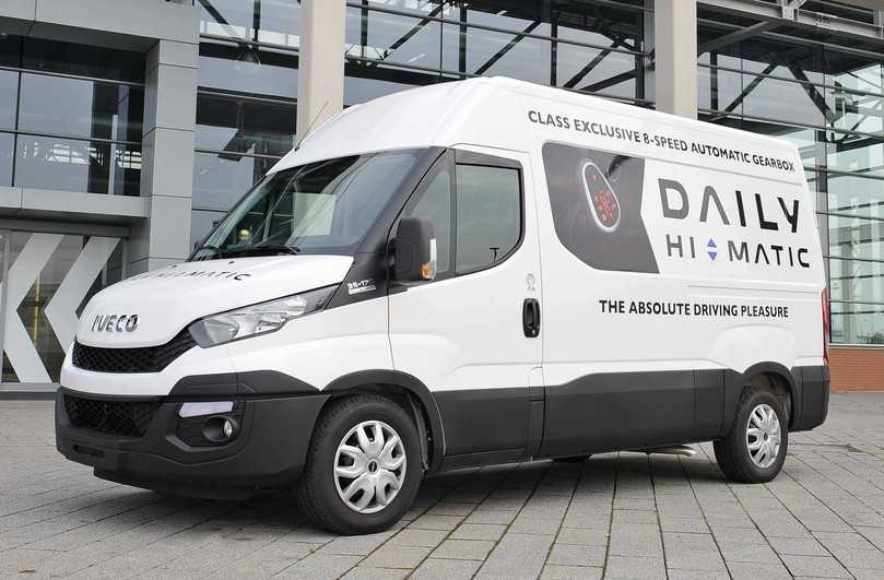 Das Getriebe macht den Unterschied: Iveco Daily Hi-Matic mit 8-Gang-Automatik von ZF | Fotos: Iveco Das Getriebe macht den Unterschied: Iveco Daily Hi-Matic mit 8-Gang-Automatik von ZF | Fotos: Iveco