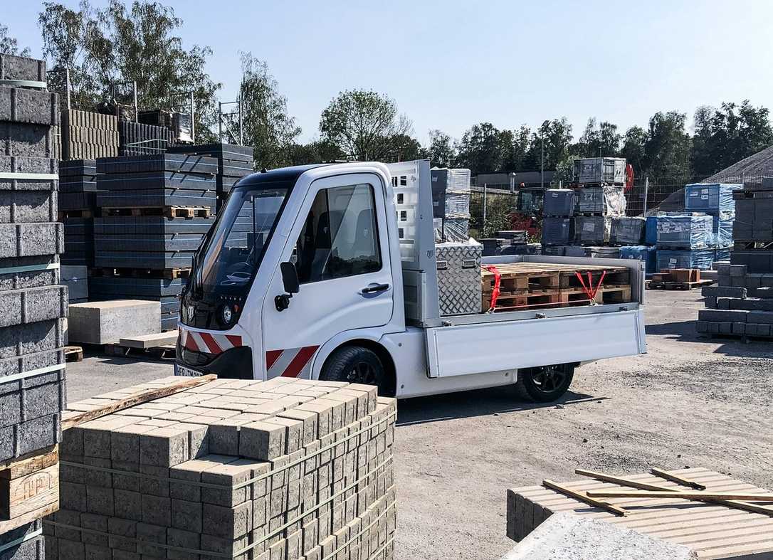 Kompakter E-Transporter Tropos Able XT jetzt auch als Kipper Kompakter E-Transporter Tropos Able XT jetzt auch als Kipper