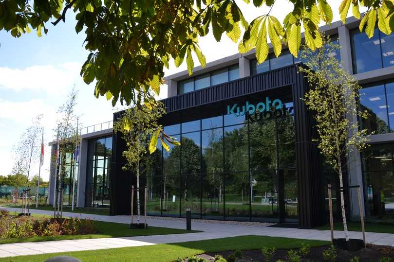 Das klimaneutrale Bürogebäude soll als europäischer Hauptsitz von Kubota dienen und zugleich gemeinsame Büroräume für die Kverneland-Group-Unternehmen Nieuw-Vennep BV und Mechatronics BV bieten. | Foto: Kubota Das klimaneutrale Bürogebäude soll als europäischer Hauptsitz von Kubota dienen und zugleich gemeinsame Büroräume für die Kverneland-Group-Unternehmen Nieuw-Vennep BV und Mechatronics BV bieten. | Foto: Kubota