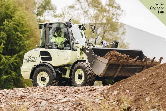 Volvo plant Elektro-Radlader Volvo plant Elektro-Radlader