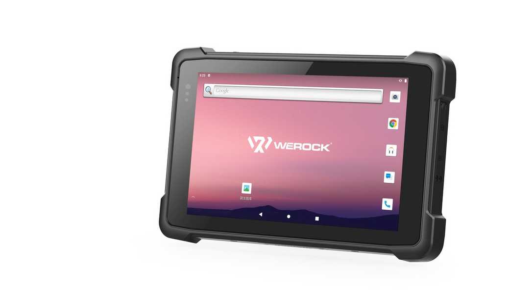 Neues Baustellen-Tablet Rocktab S208 G2 von Werock für Handwerker Neues Baustellen-Tablet Rocktab S208 G2 von Werock für Handwerker