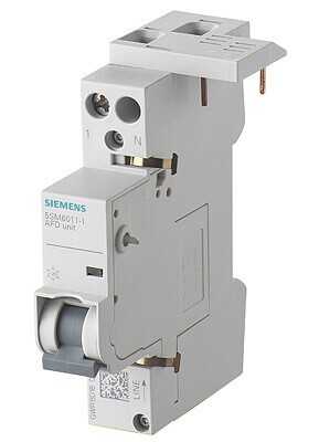 Soll vor elektrisch verursachten Bränden schützen: Der Brandschutzschalter 5SM6 wurde 2012 erstmals vorgestellt. | Foto: Siemens Soll vor elektrisch verursachten Bränden schützen: Der Brandschutzschalter 5SM6 wurde 2012 erstmals vorgestellt. | Foto: Siemens