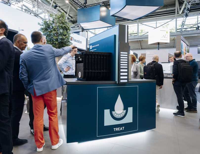 Ganzheitliches Regenwassermanagement im Fokus auf dem IFAT-Messestand | Foto: Hauraton Ganzheitliches Regenwassermanagement im Fokus auf dem IFAT-Messestand | Foto: Hauraton