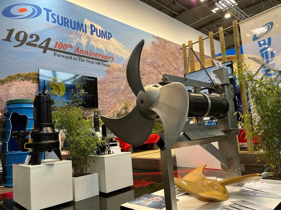 Tsurumi auf der IFAT 2024 Tsurumi auf der IFAT 2024