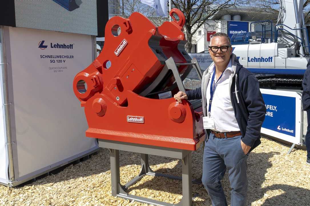 Lehnhoffs vollhydraulische Schnellwechsler für effiziente und sichere Baustellen