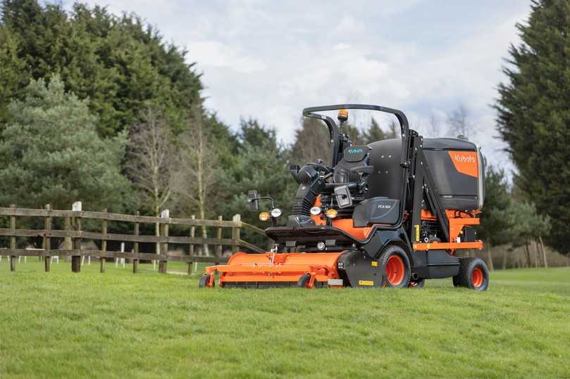 Profi-Mähtechnik steht im Fokus: Kubota präsentiert auf der Demopark 2025 Maschinen für Kommunen und Dienstleister. | Foto: Kubota