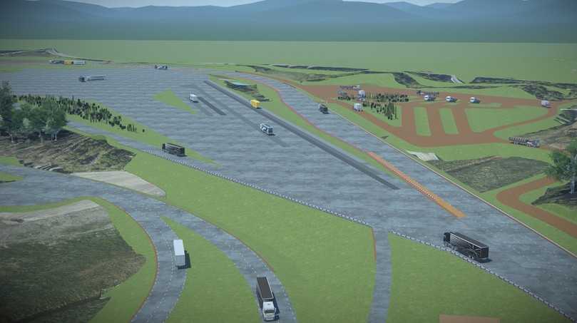 Der digitale Ansatz reduzierte die Umweltauswirkungen der Teststrecke. Das Projekt wurde Scania pünktlich und innerhalb des Budgets übergeben. | Foto: AFRY Der digitale Ansatz reduzierte die Umweltauswirkungen der Teststrecke. Das Projekt wurde Scania pünktlich und innerhalb des Budgets übergeben. | Foto: AFRY